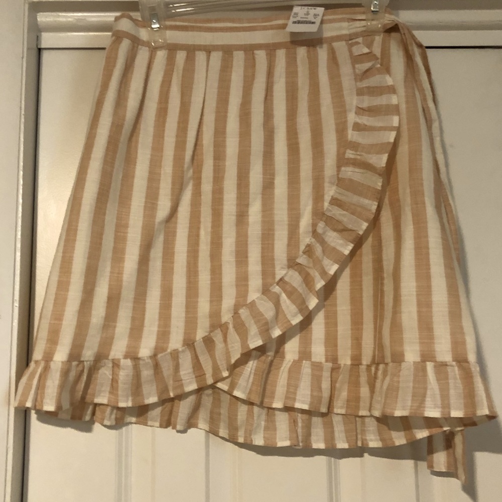 J crew wrap skirt